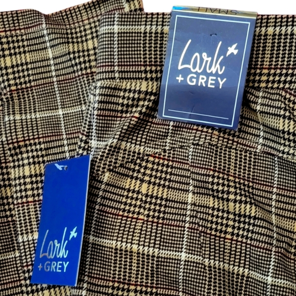 NEW! Pullon Pants Plaid Tartan - Picture 8 of 14